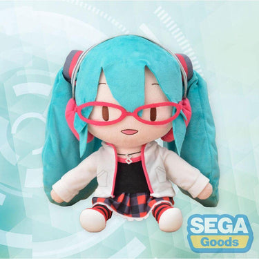Hatsune Miku Project Diva Arcade Future Tone Fuwa Petit Plush Figure Hatsune Miku Natural LL 30 cm - The Happy Toy Store